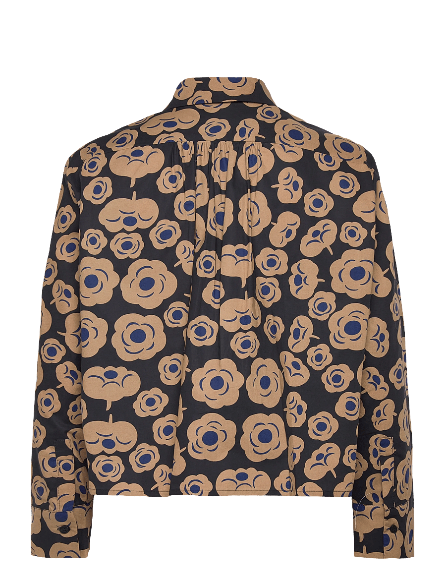 Marimekko - LUOTTA TUMMA - denim shirts - black, beige, blue - 2