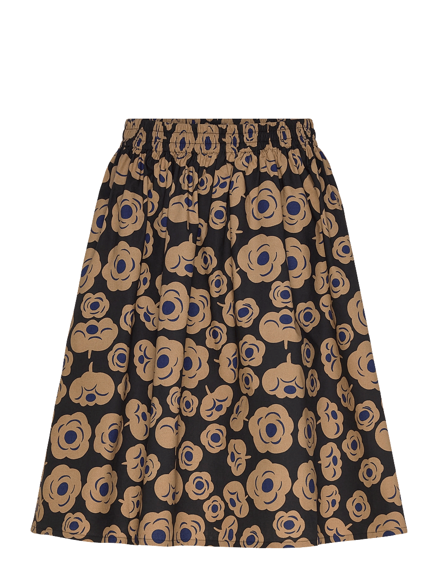 Marimekko - POIMINNOT TUMMA - midi kjolar - black, beige, blue - 1