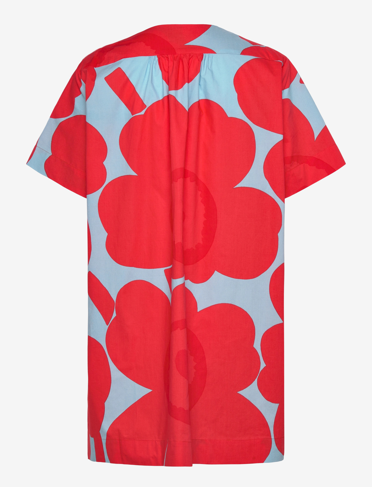 Marimekko - TAITAVUUS UNIKKO - särkkleidid - red, light blue - 2