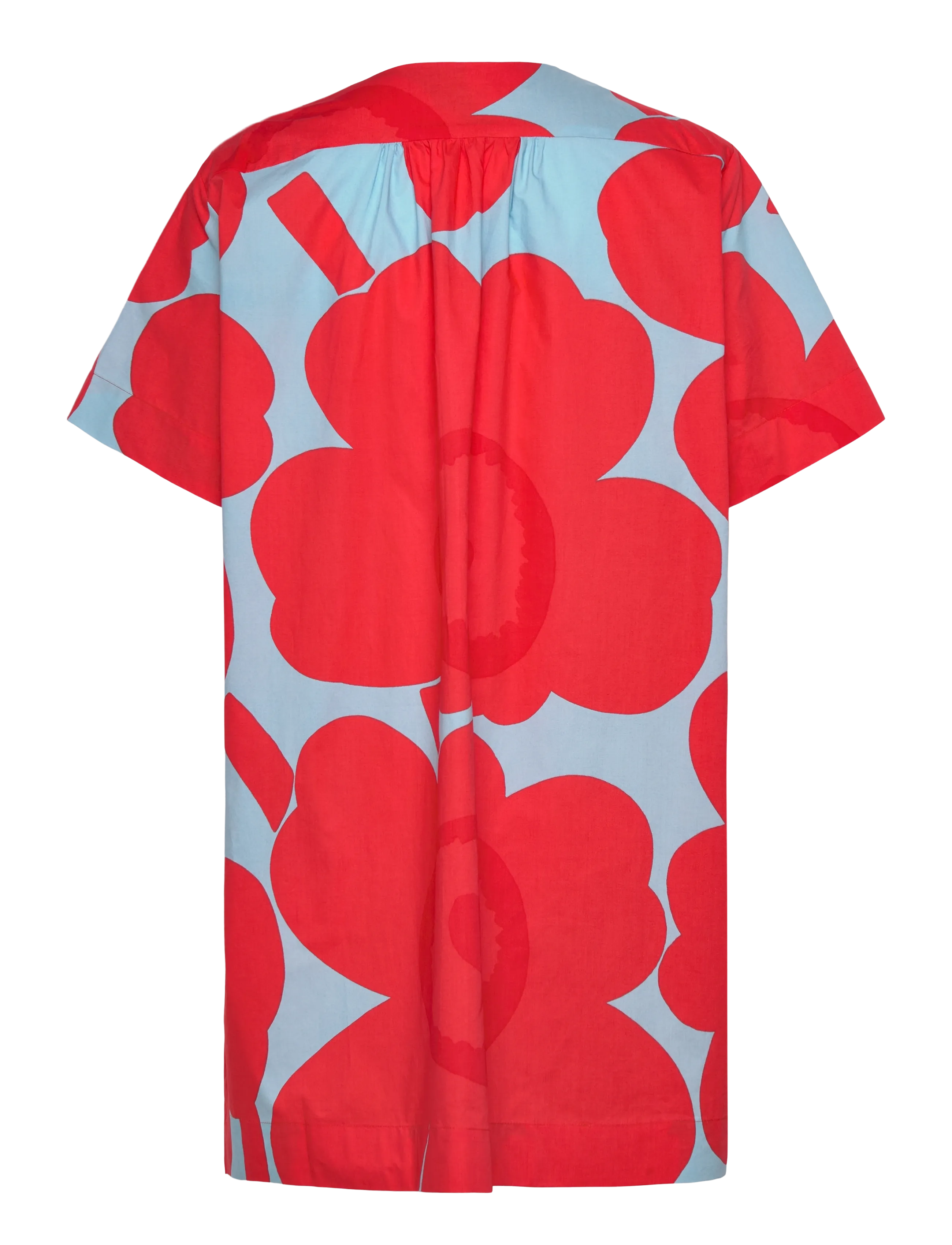 Marimekko - TAITAVUUS UNIKKO - skjortklänningar - red, light blue - 2