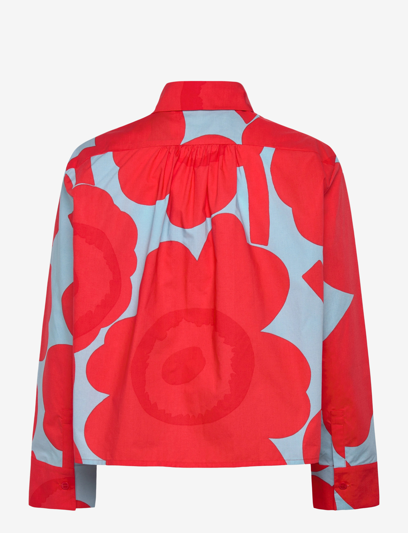 Marimekko - LUOTTA UNIKKO - denim shirts - red, light blue - 2