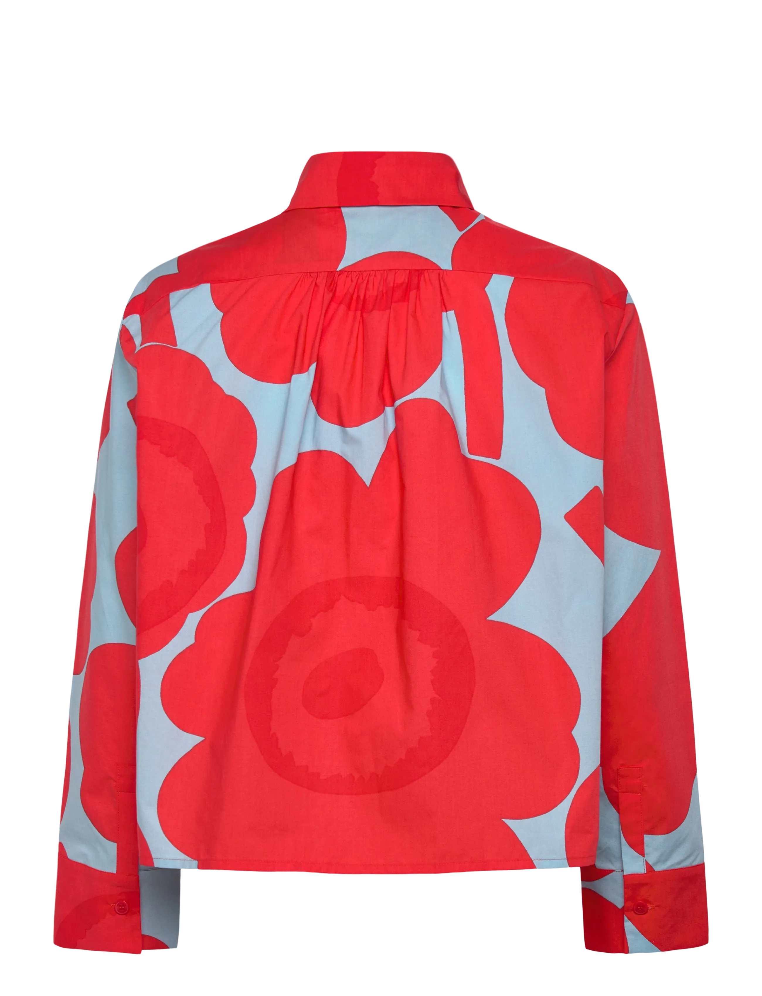 Marimekko - LUOTTA UNIKKO - krekli ar garām piedurknēm - red, light blue - 2