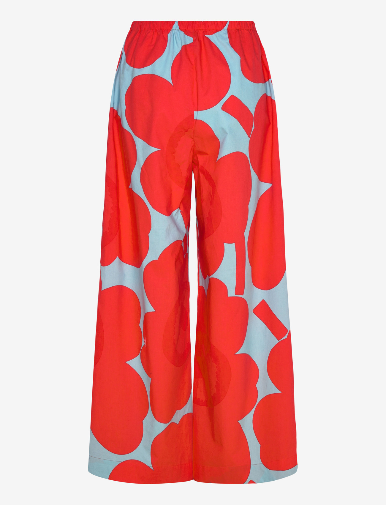 Marimekko - KAPPALE UNIKKO - hosen mit weitem bein - red, light blue - 2