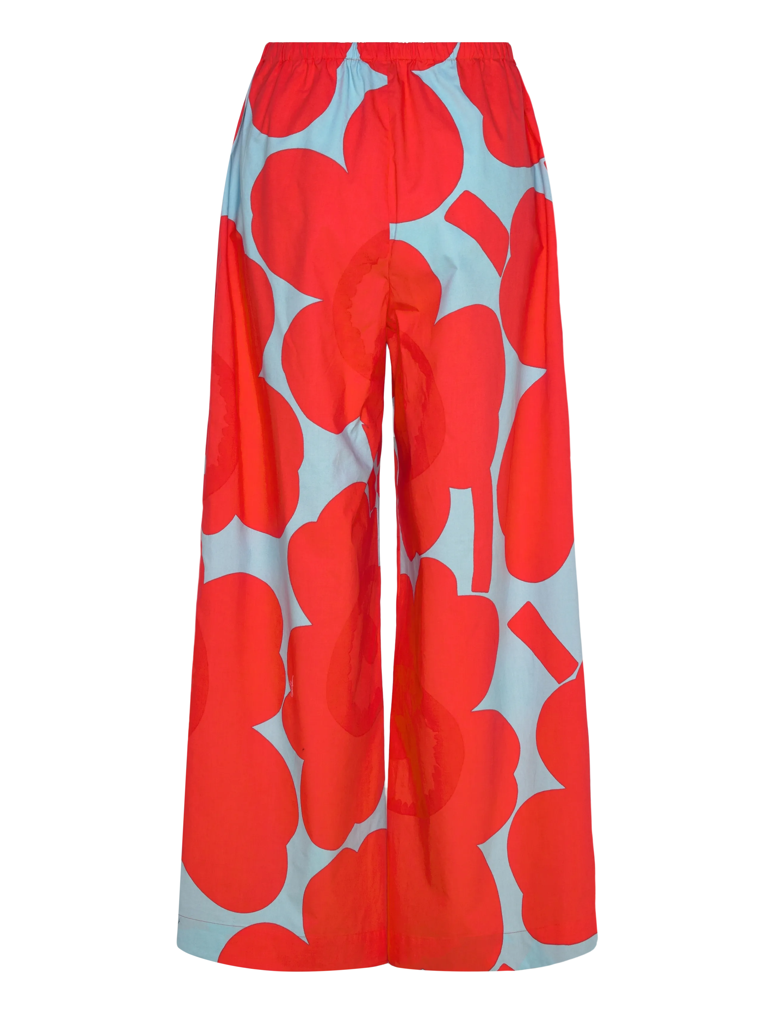 Marimekko - KAPPALE UNIKKO - vida byxor - red, light blue - 2