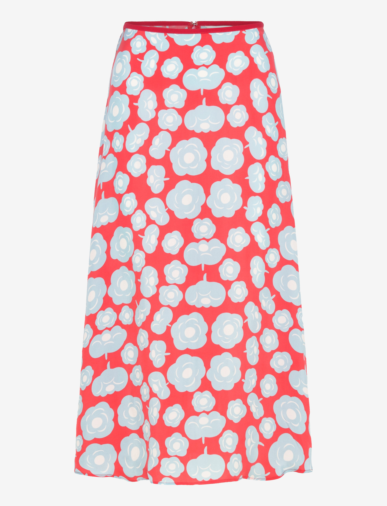 Marimekko - EDETÄ TUMMA - maxi skirts - light blue, red, off-white - 1