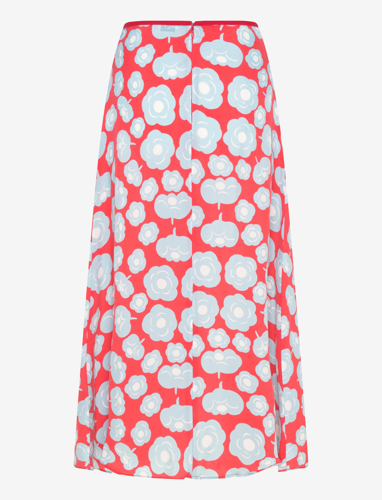 Marimekko - EDETÄ TUMMA - maxi skirts - light blue, red, off-white - 2