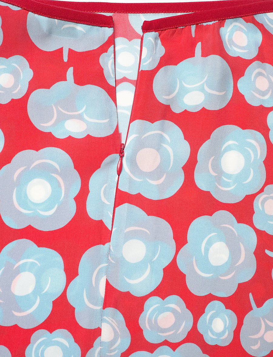 Marimekko - EDETÄ TUMMA - maxi röcke - light blue, red, off-white - 5