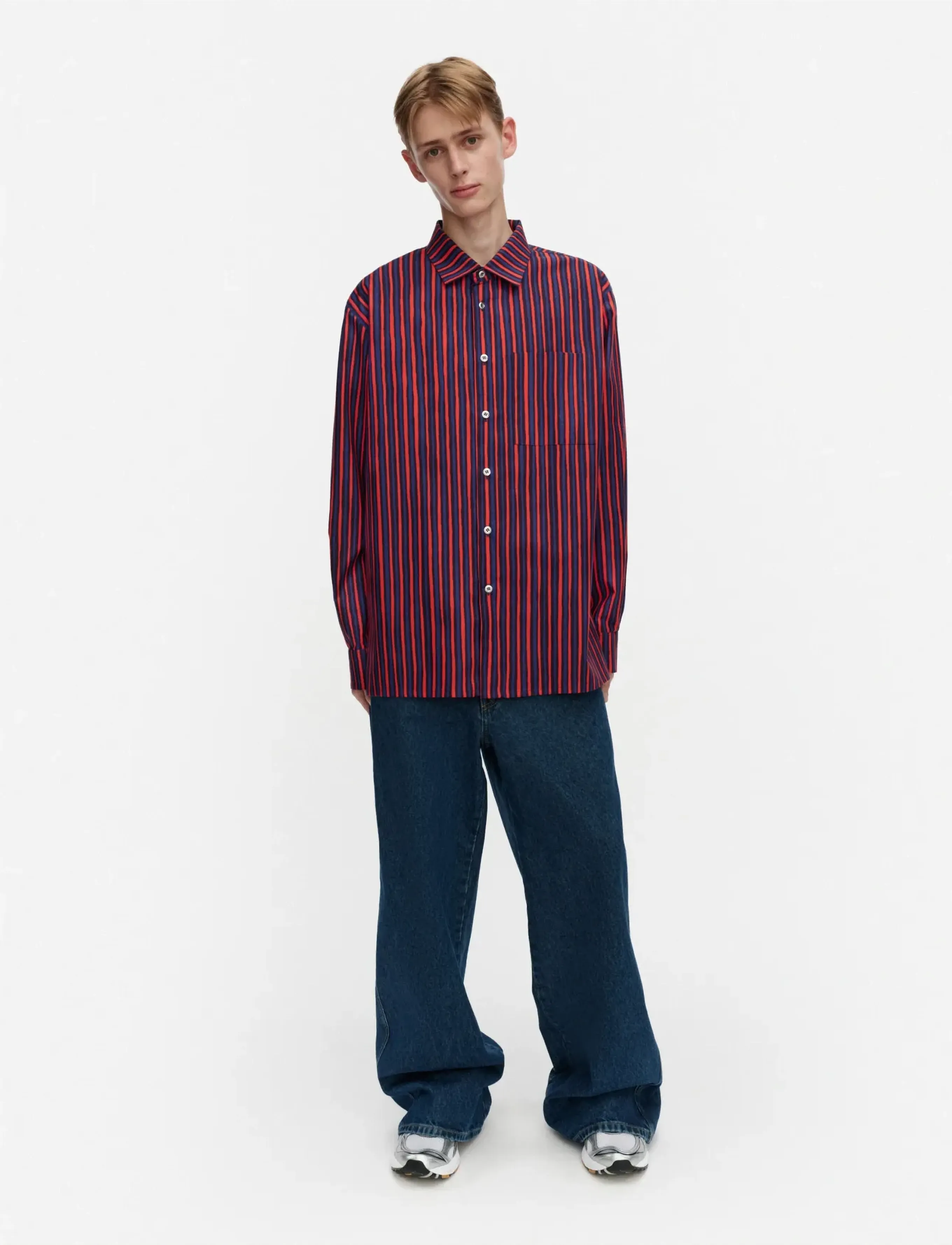 Marimekko JOKAPOIKA 2026 - Särgid - BLUE, RED / red