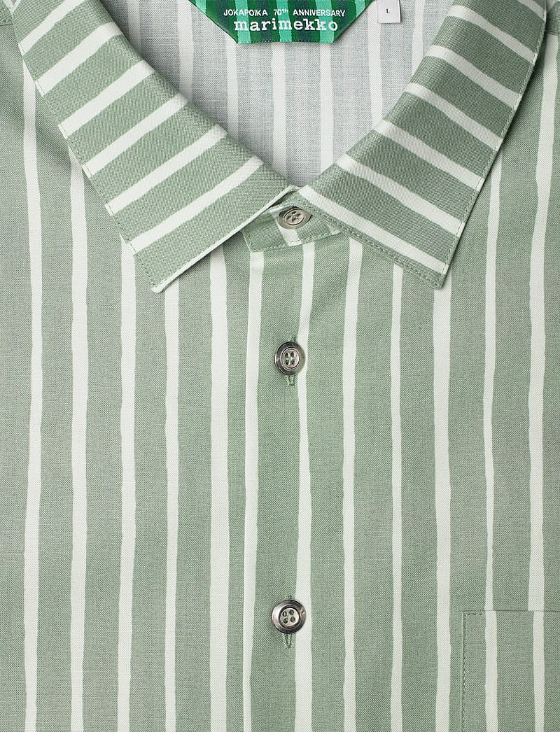 Marimekko - JOKAPOIKA 2026 - jeansskjortor - light green, light green - 5