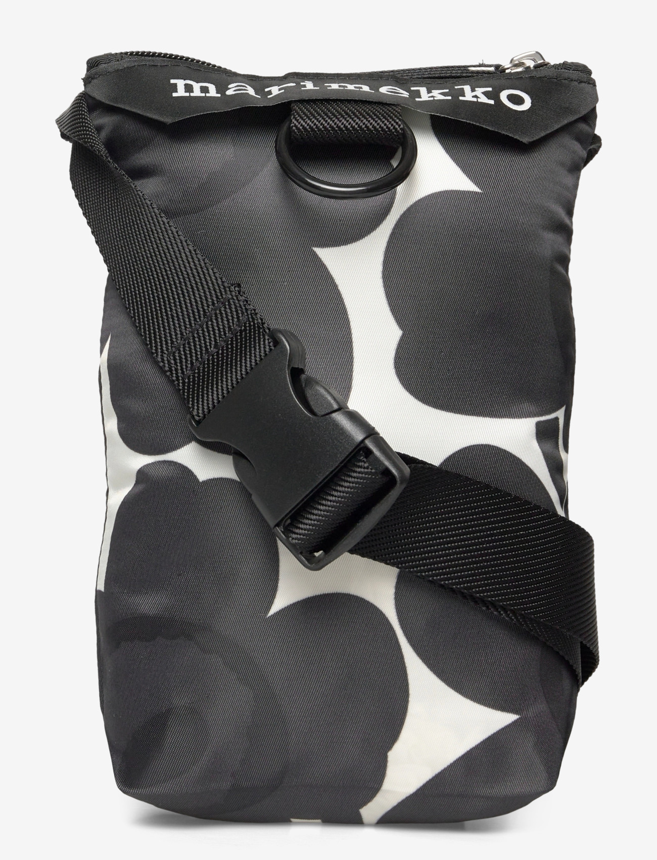 Marimekko - NEAT PHONE POCKET UNIKKO - modetrender - dark grey, off-white - 1