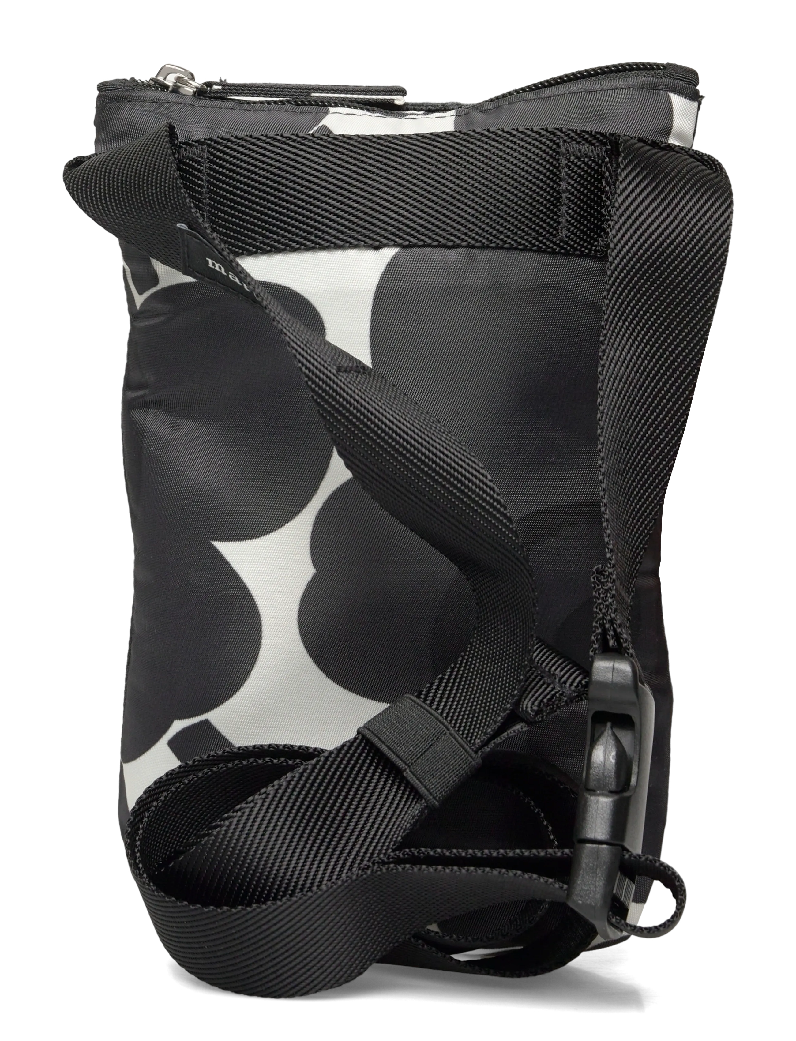 Marimekko - NEAT PHONE POCKET UNIKKO - dark grey, off-white - 2