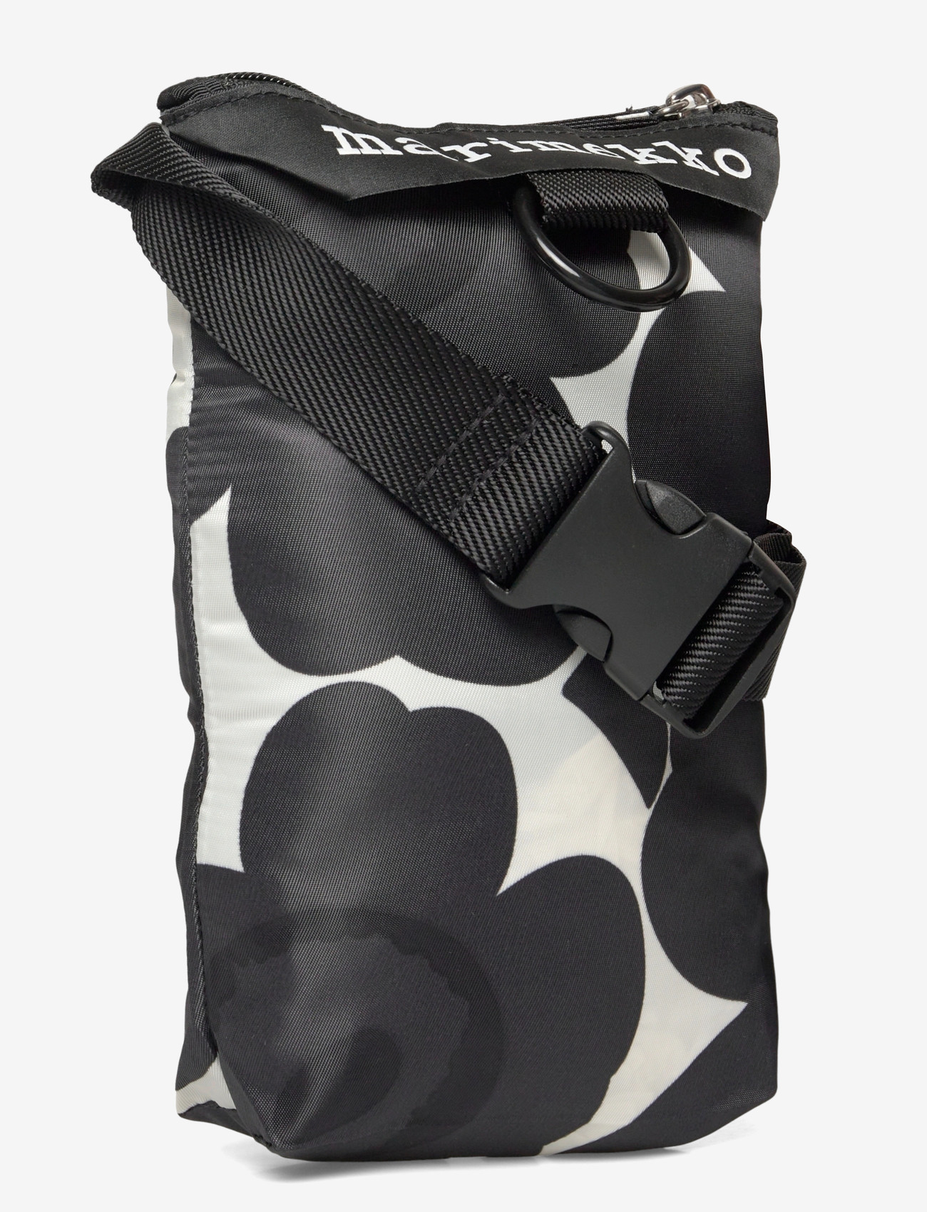 Marimekko - NEAT PHONE POCKET UNIKKO - modetrender - dark grey, off-white - 3