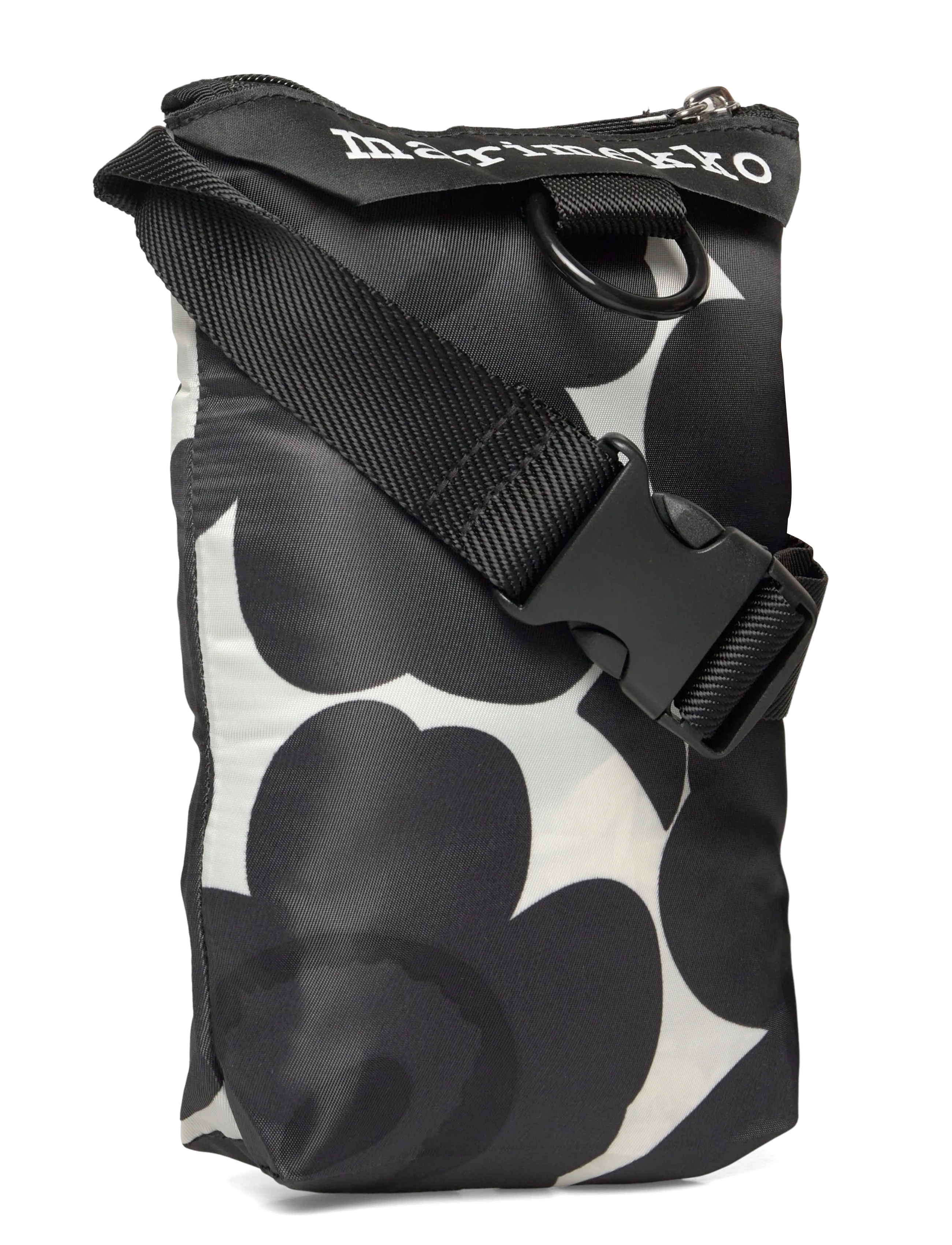 Marimekko - NEAT PHONE POCKET UNIKKO - dark grey, off-white - 3