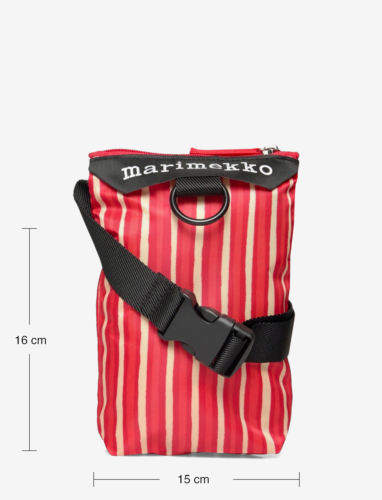 Marimekko - NEAT PHONE POCKET PICCOLO - modetrends - red, beige - 3
