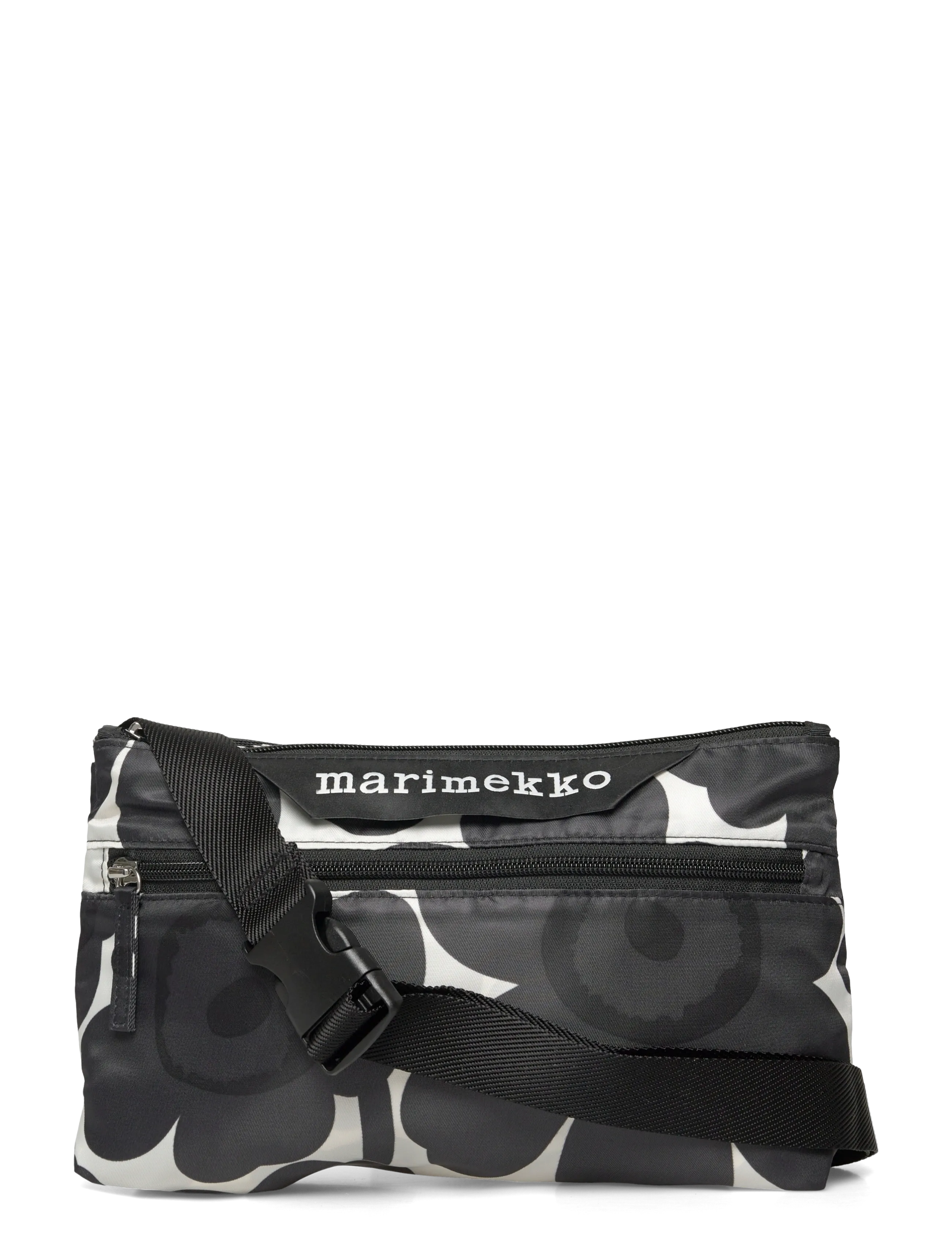 Marimekko NEAT CROSSBODY UNIKKO S -  - DARK GREY, OFF-WHITE / black
