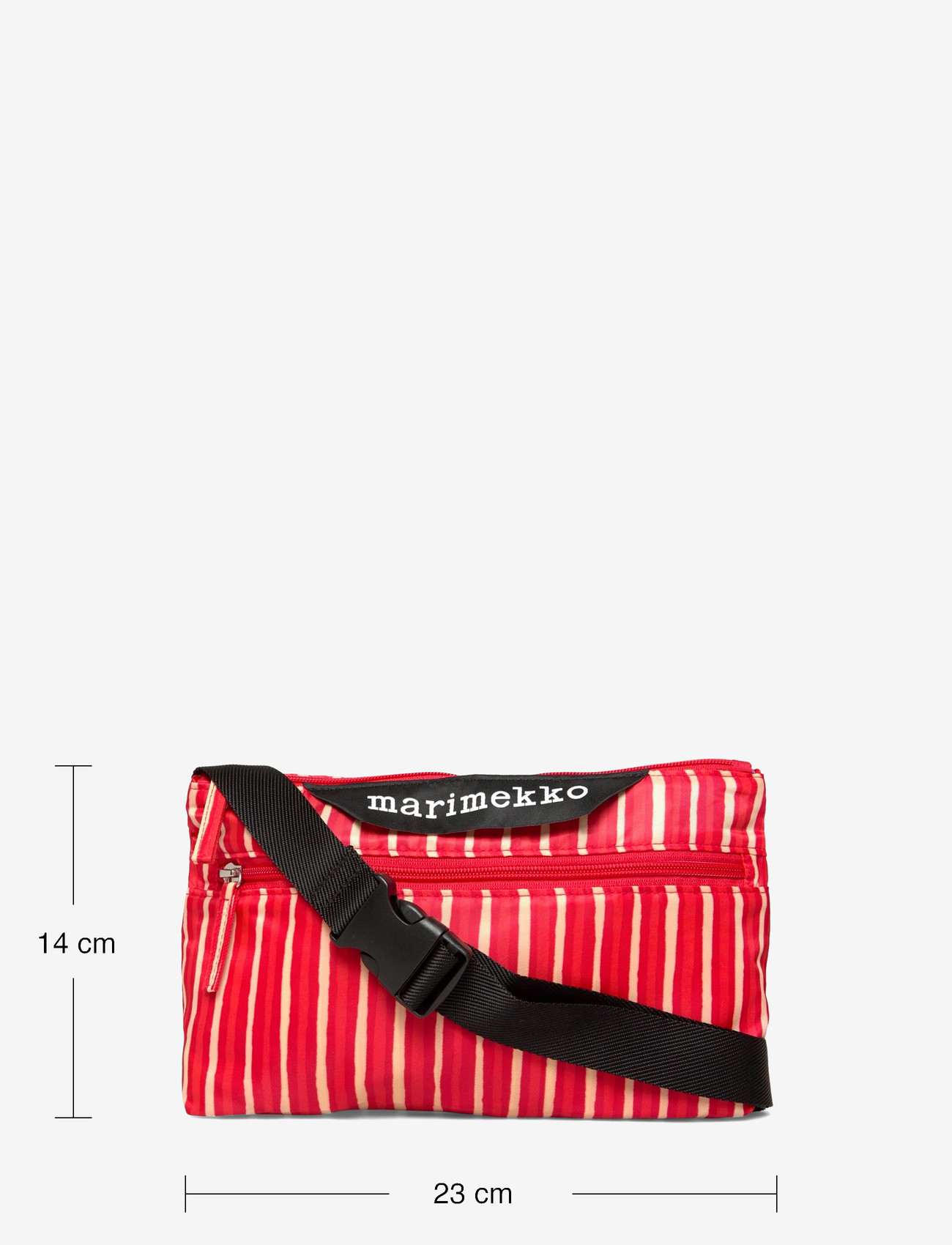 Marimekko - NEAT CROSSBODY PICCOLO S - fashion trends - red, beige - 4