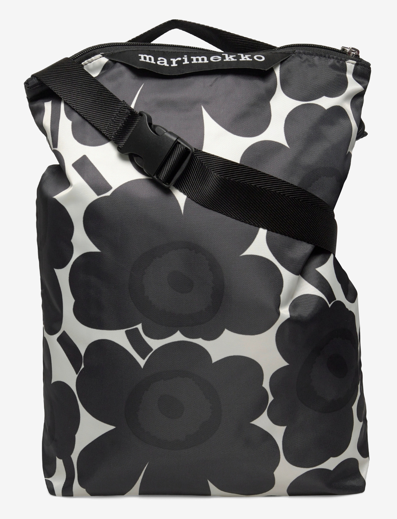 Marimekko - NEAT CROSSBODY UNIKKO M - moetrendid - dark grey, off-white - 1