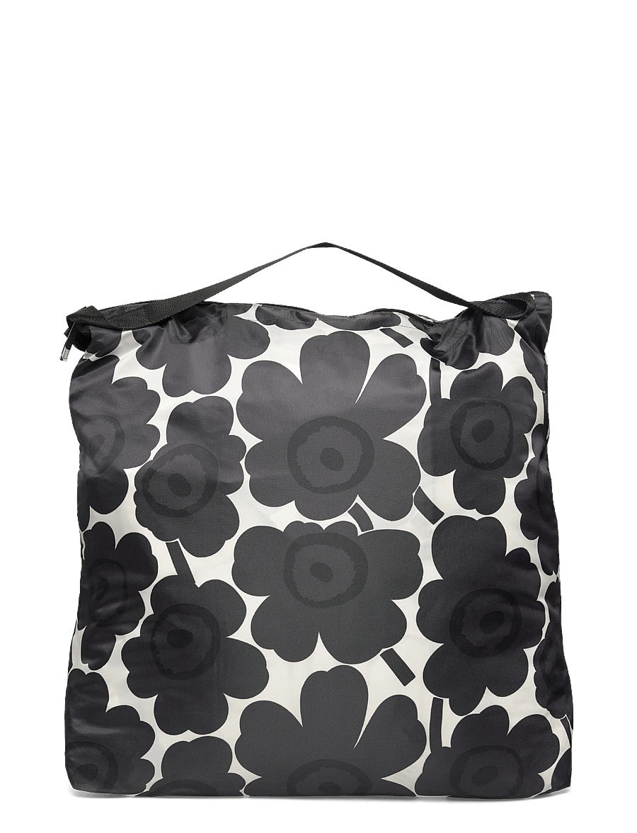 Marimekko - NEAT CROSSBODY UNIKKO L - tote bags - dark grey, off-white - 2