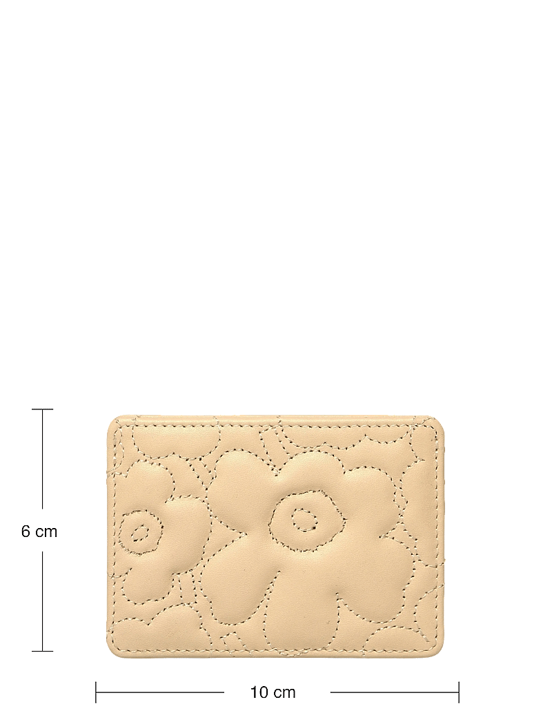 Marimekko - CARD HOLDER UNIKKO - kortholdere - beige - 3