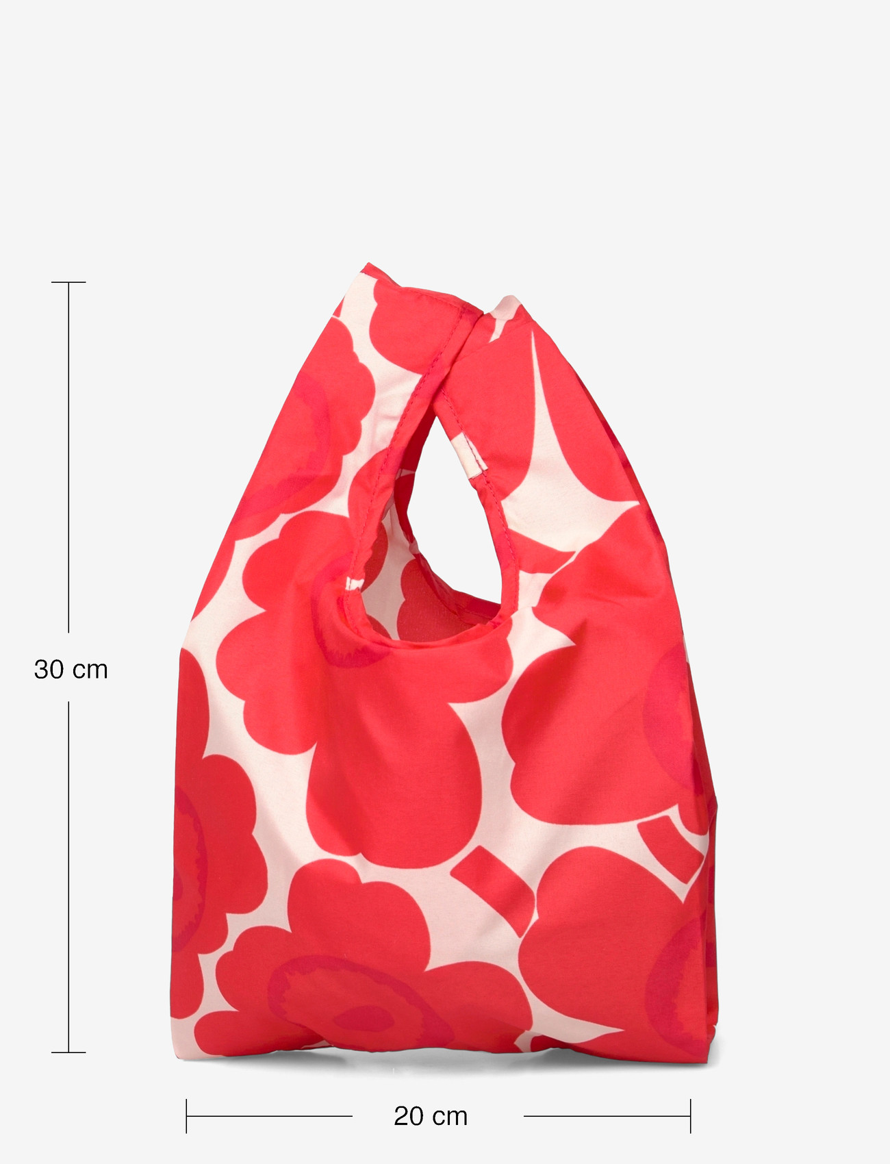 Marimekko - MINI SMARTBAG UNIKKO - tote bags - red, light pink - 3
