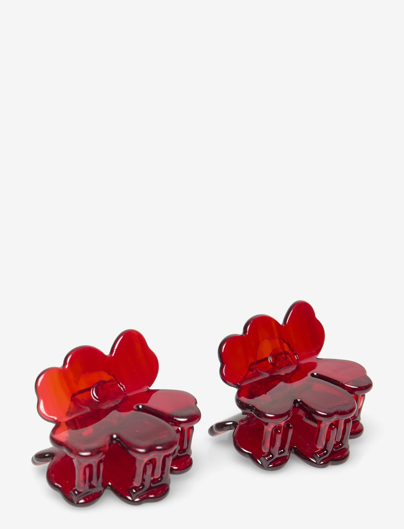 Marimekko - NANO UNIKKO HAIR CLIP SET - hair clips - multi red - 2