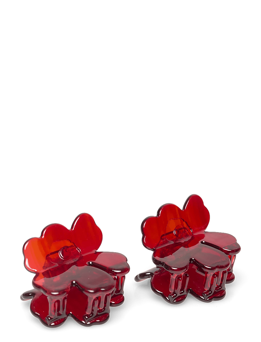 Marimekko - NANO UNIKKO HAIR CLIP SET - multi red - 2