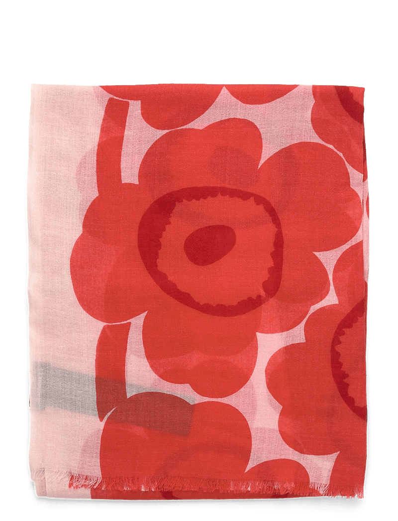 Marimekko - FIORE UNIKKO - modetrends - red, light pink - 2