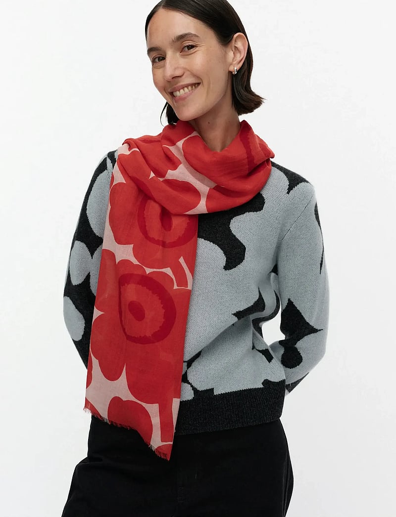 Marimekko - FIORE UNIKKO - modetrends - red, light pink - 0