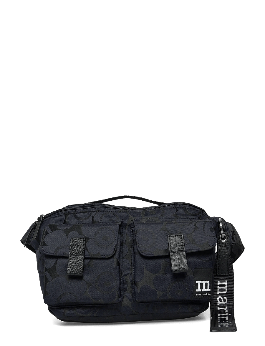 Marimekko - SLING BAG M UNIKKO - vinsældir í tísku - blue, dark blue - 0