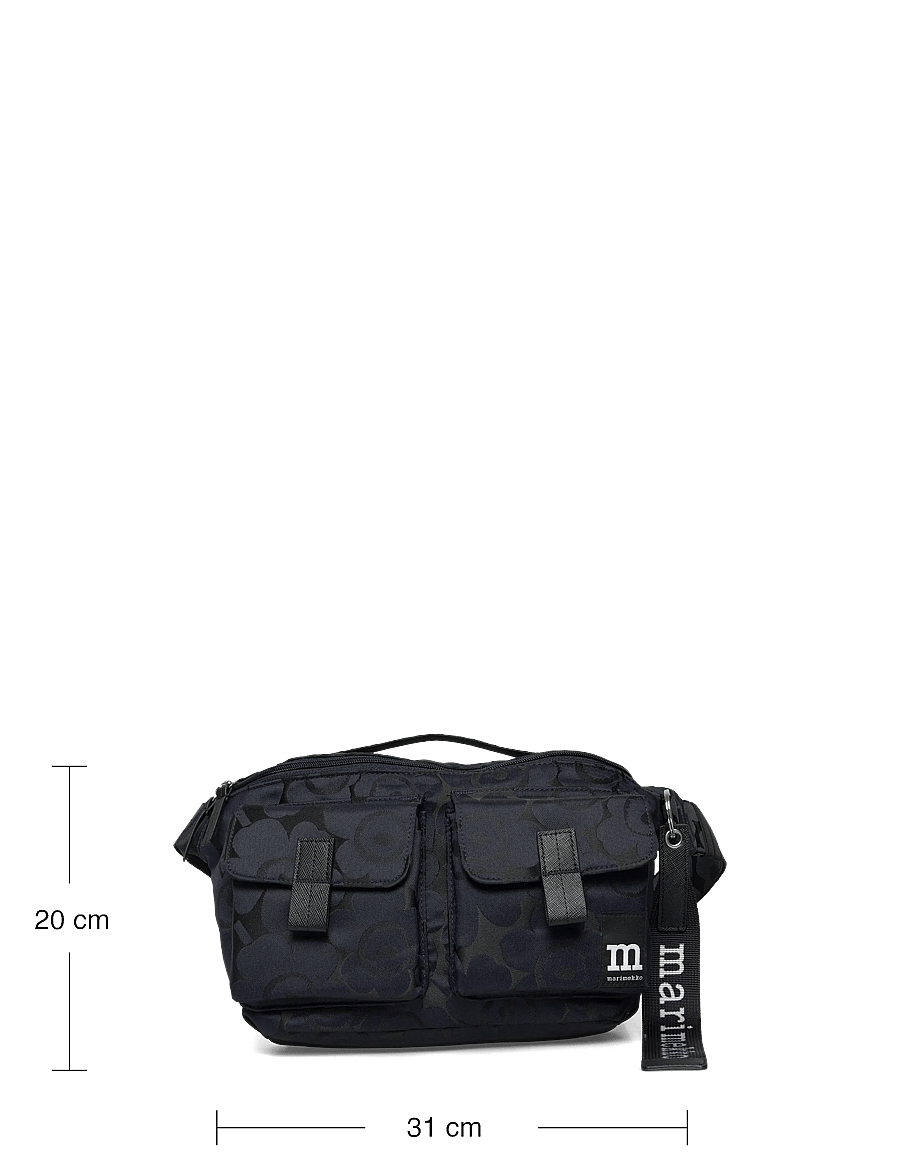 Marimekko - SLING BAG M UNIKKO - vinsældir í tísku - blue, dark blue - 3