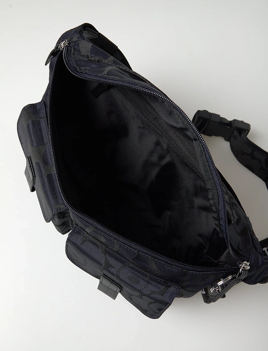 Marimekko - SLING BAG M UNIKKO - vinsældir í tísku - blue, dark blue - 5