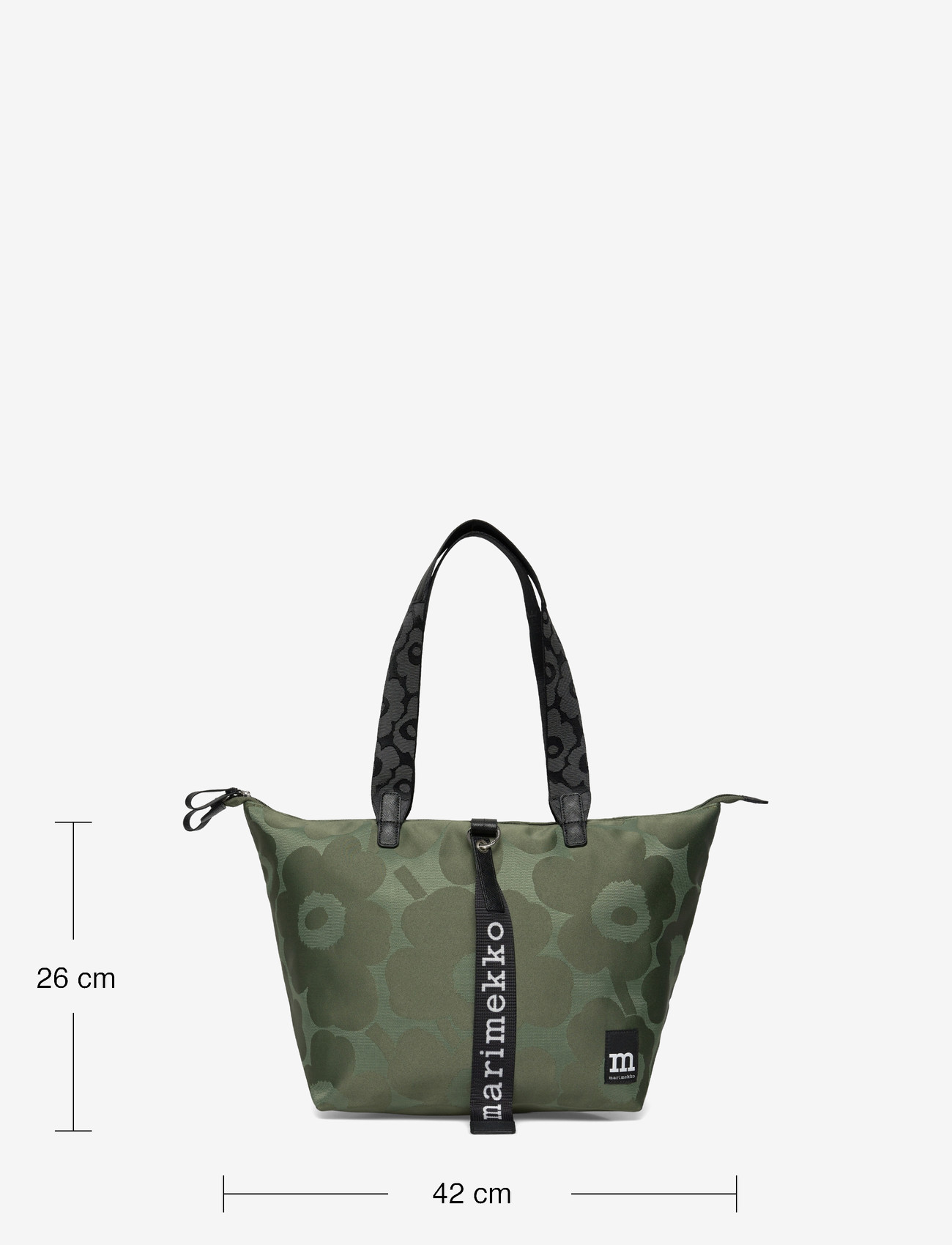 Marimekko - TOTE M UNIKKO - tote töskur - green, light green - 4