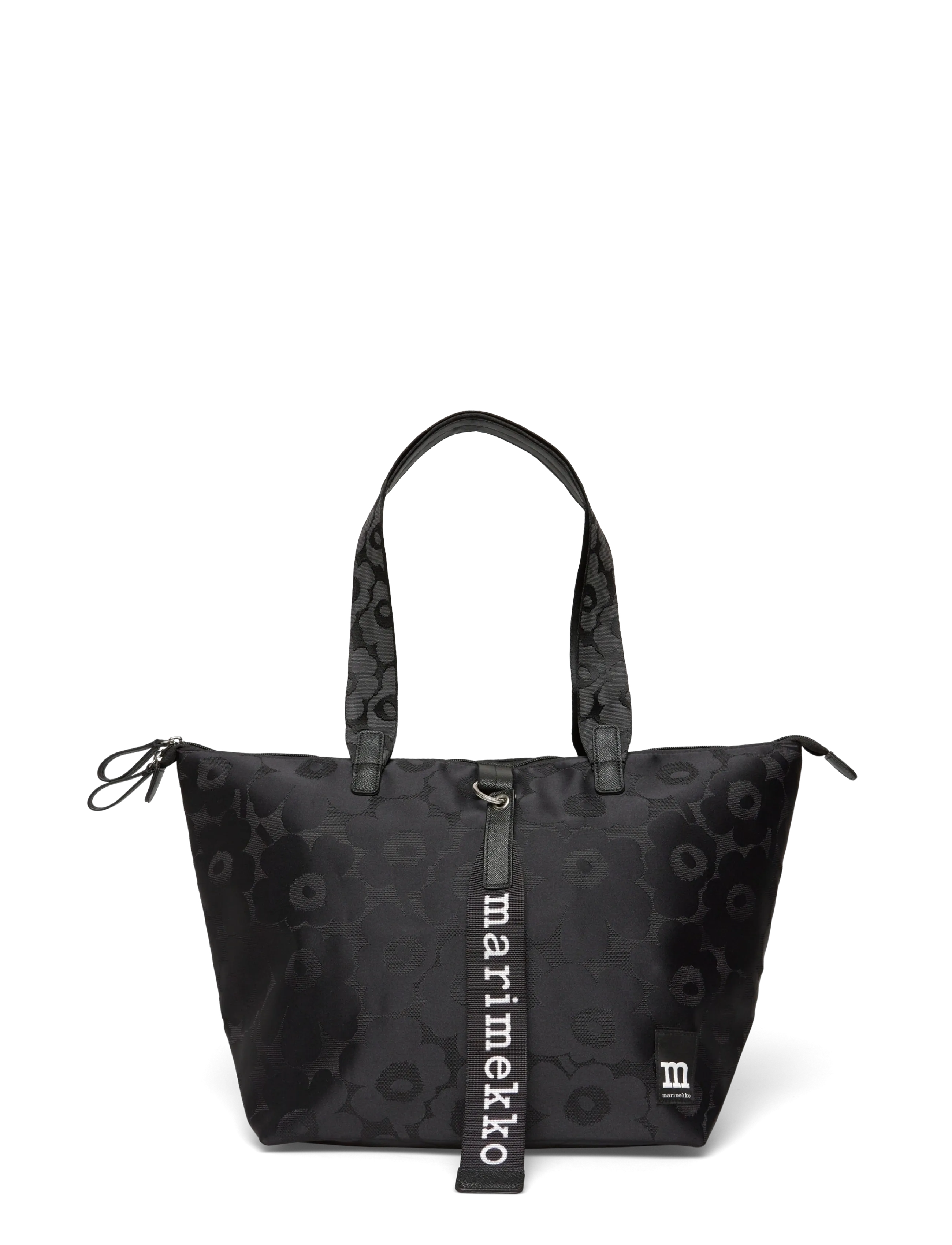 Marimekko TOTE M UNIKKO - Biroja apģērbi - BLACK, BLACK / black