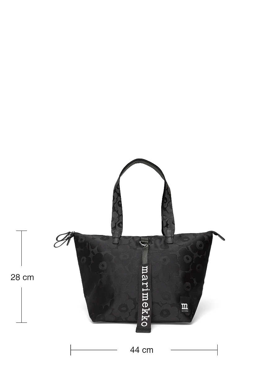 Marimekko - TOTE M UNIKKO - black, black - 3