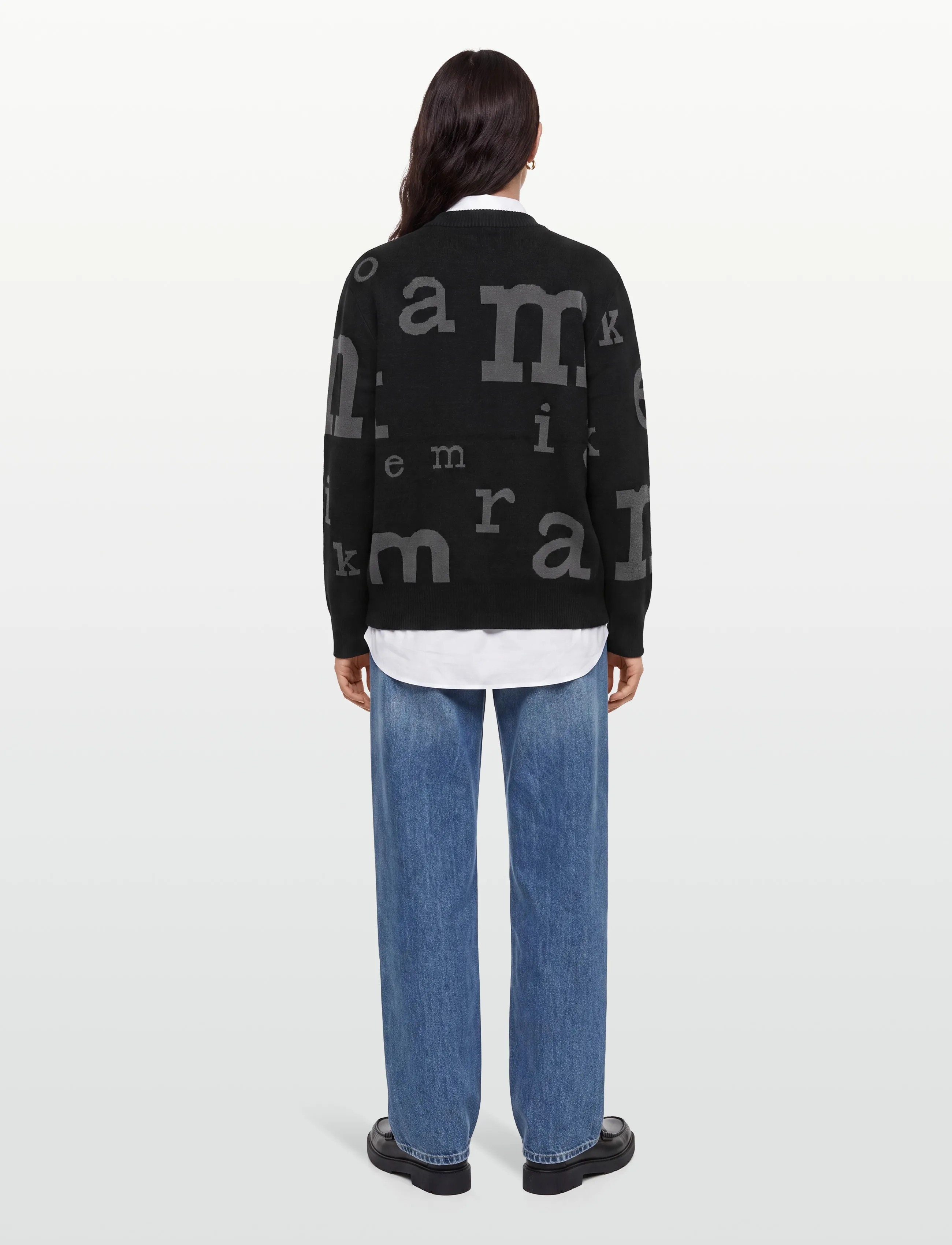 Marimekko - EKSPERTTI MARIMERKKI - pullover - black, dark grey - 4