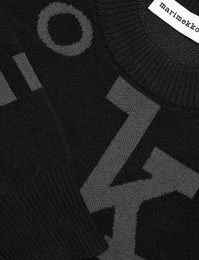 Marimekko - EKSPERTTI MARIMERKKI - pullover - black, dark grey - 2