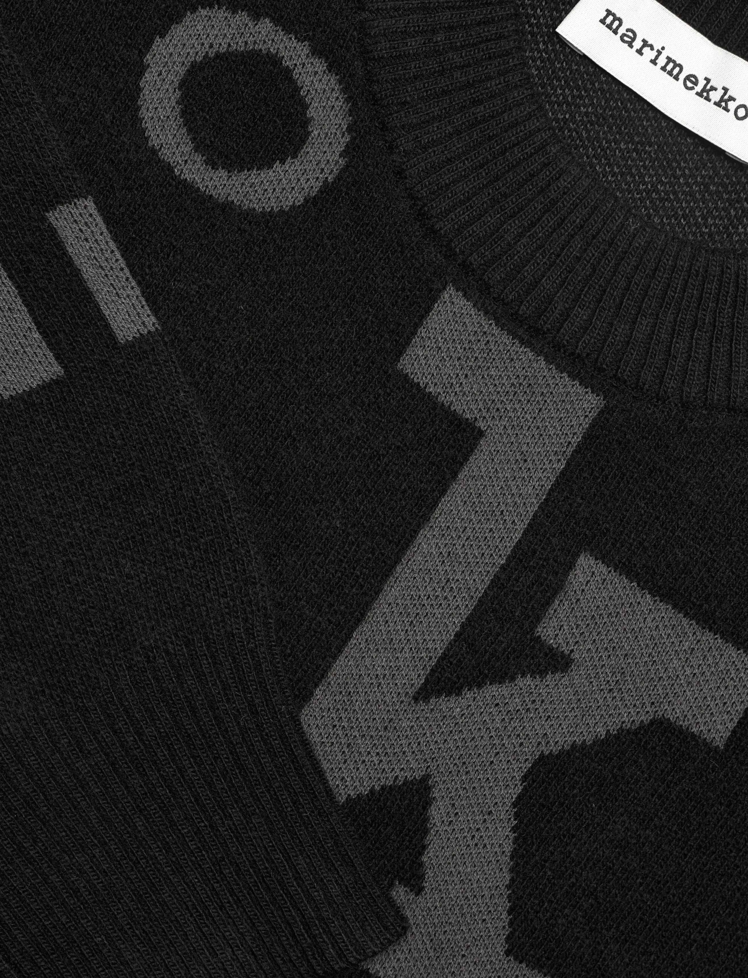 Marimekko - EKSPERTTI MARIMERKKI - tröjor - black, dark grey - 2