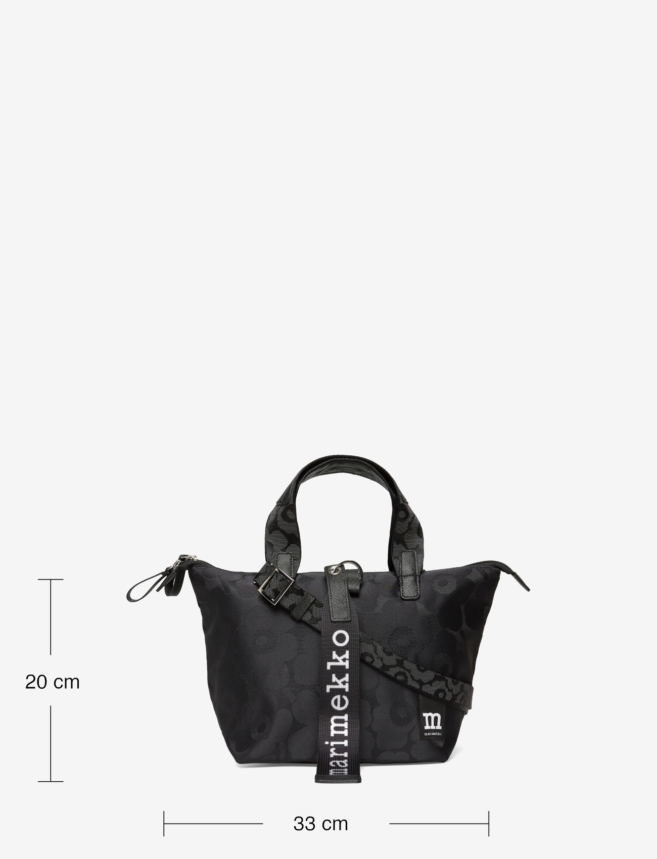 Marimekko - TOTE S UNIKKO - top handle - black, black - 4