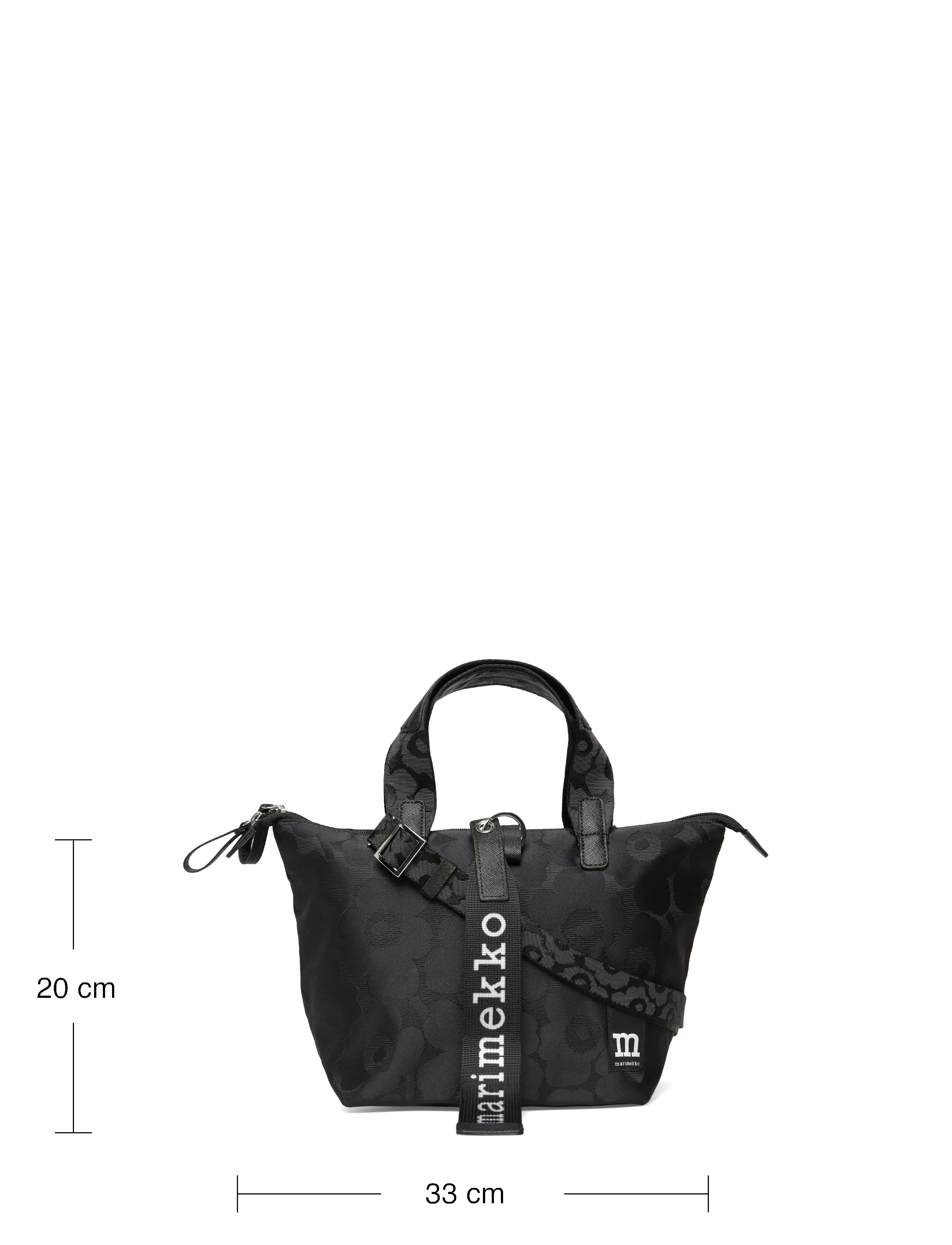 Marimekko - TOTE S UNIKKO - black, black - 4