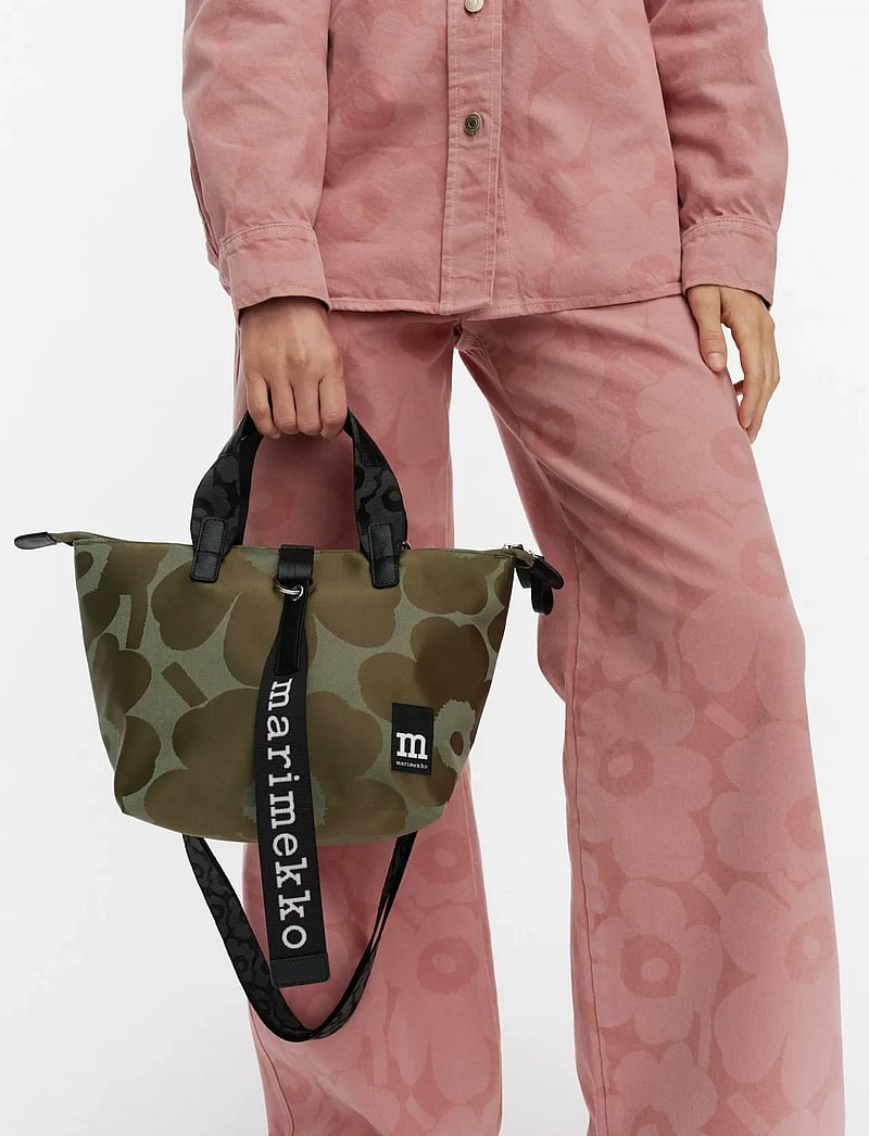 Marimekko - TOTE S UNIKKO - tote bags - green, light green - 0