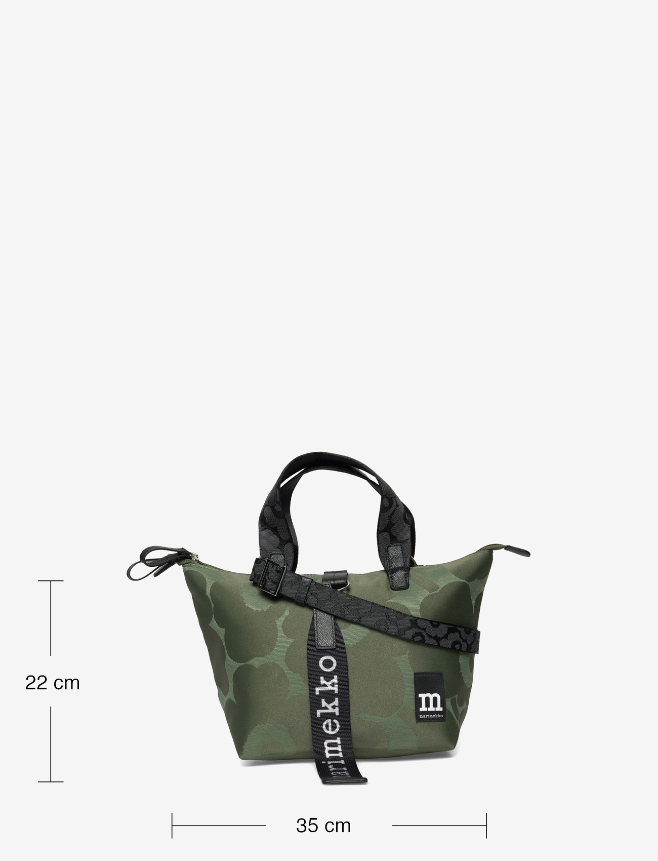 Marimekko - TOTE S UNIKKO - tote bags - green, light green - 4