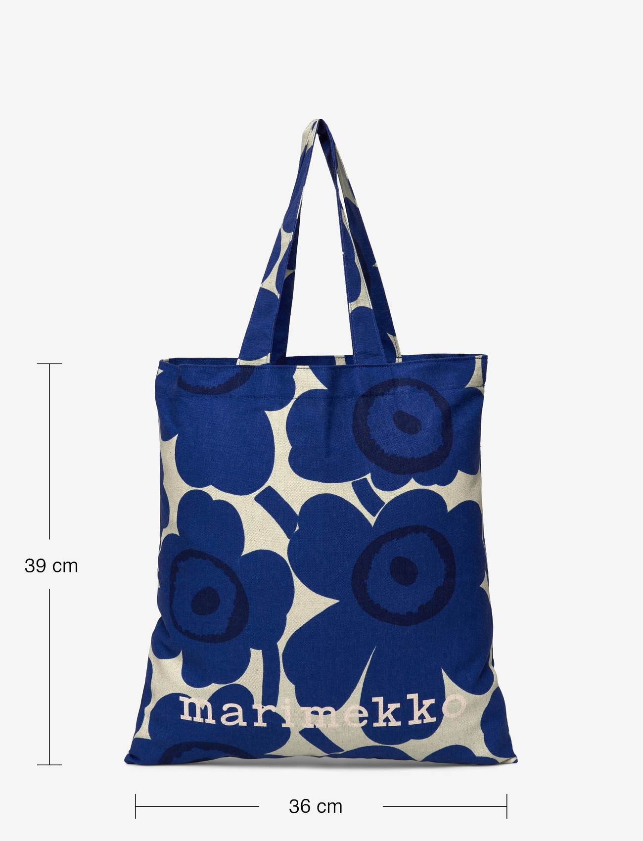 Marimekko - VANKKA UNIKKO - tote bags - blue, light green, dark blue - 3