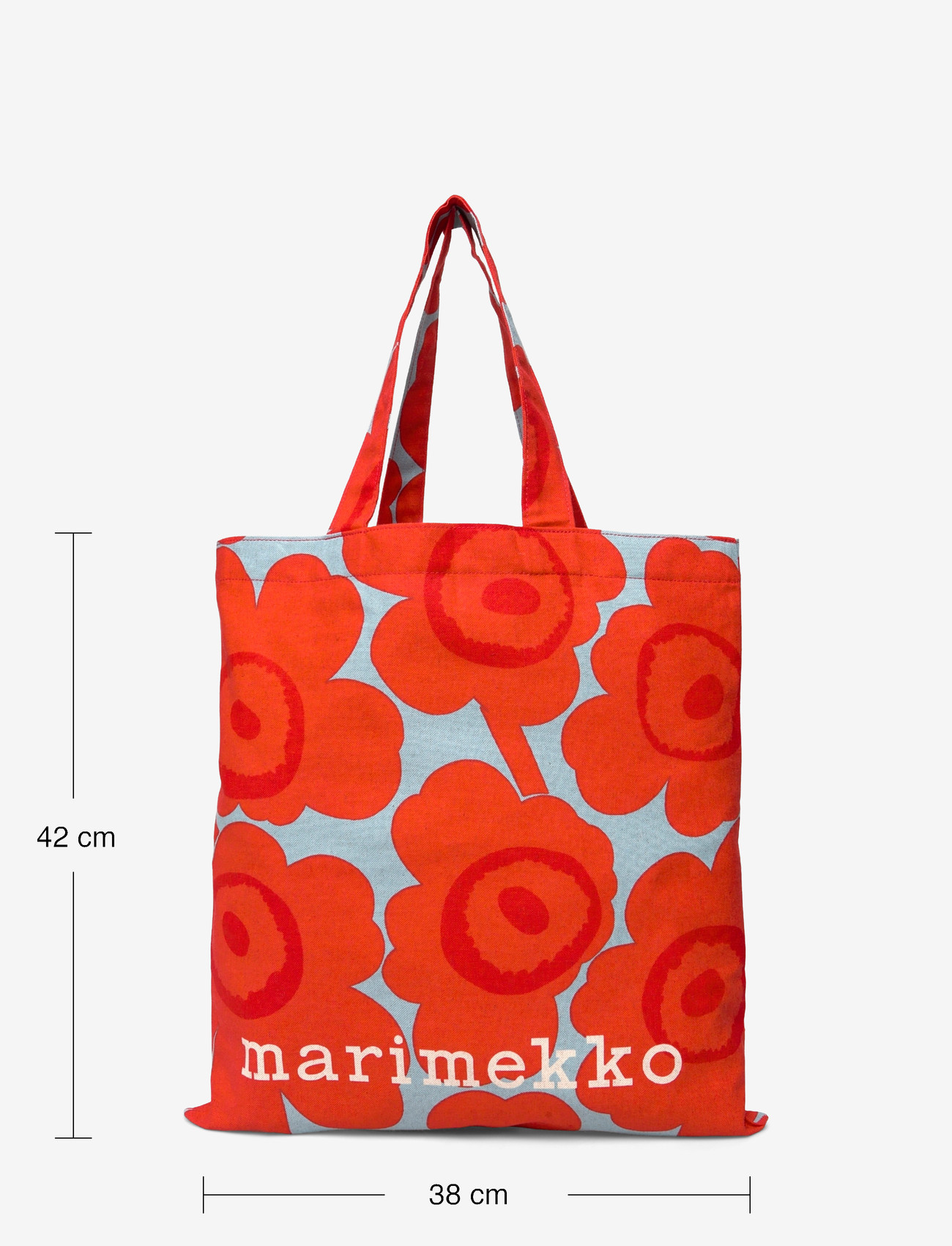 Marimekko - VANKKA UNIKKO - tote bags - red, light blue, dark red - 3