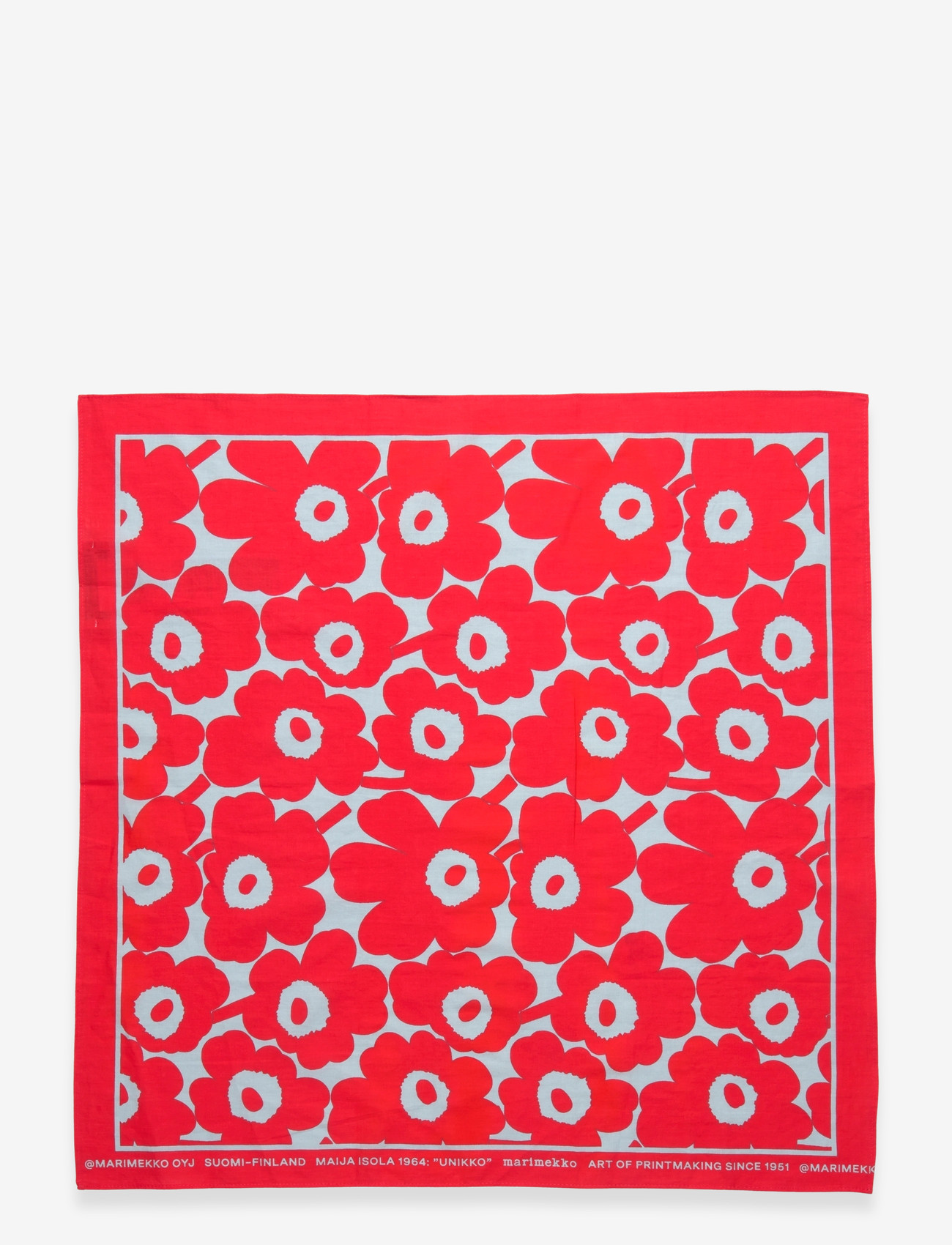 Marimekko - ASTRILLI UNIKKO - red, light blue, dark red - 2