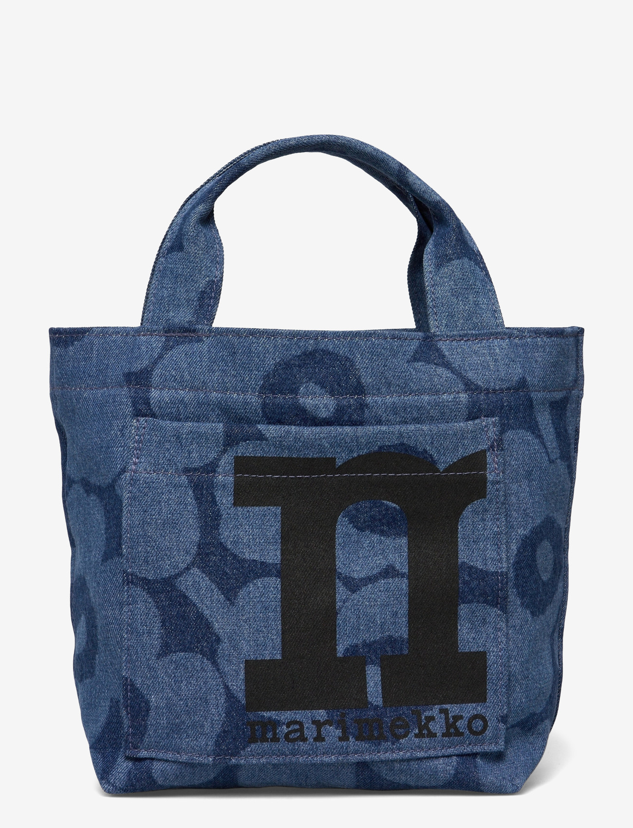 Marimekko - MONO MINI TOTE UNIKKO - tote bags - mid indigo - 0