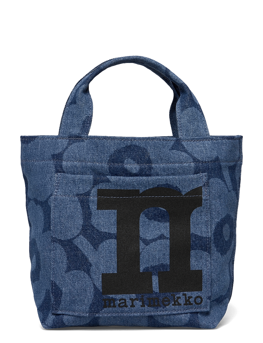 Marimekko - MONO MINI TOTE UNIKKO - mid indigo - 0