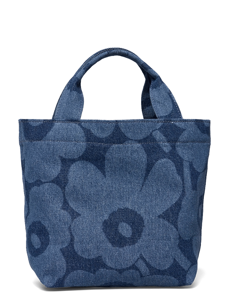 Marimekko - MONO MINI TOTE UNIKKO - tote bags - mid indigo - 1