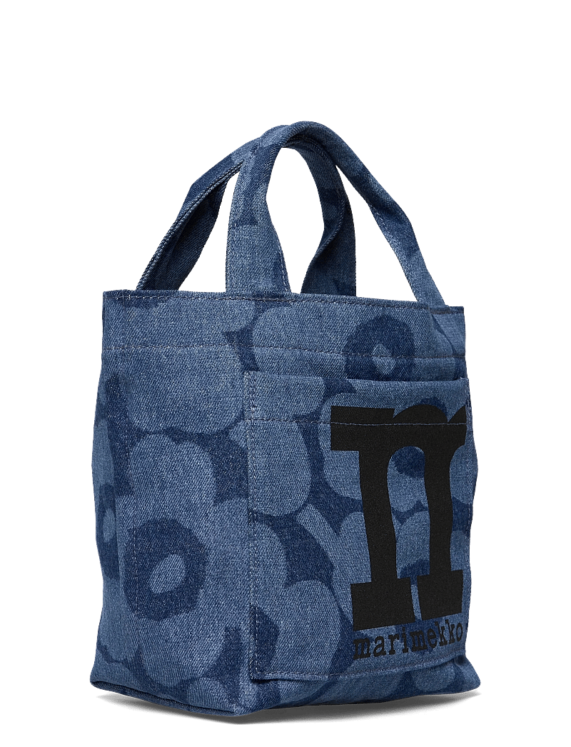 Marimekko - MONO MINI TOTE UNIKKO - tote bags - mid indigo - 2