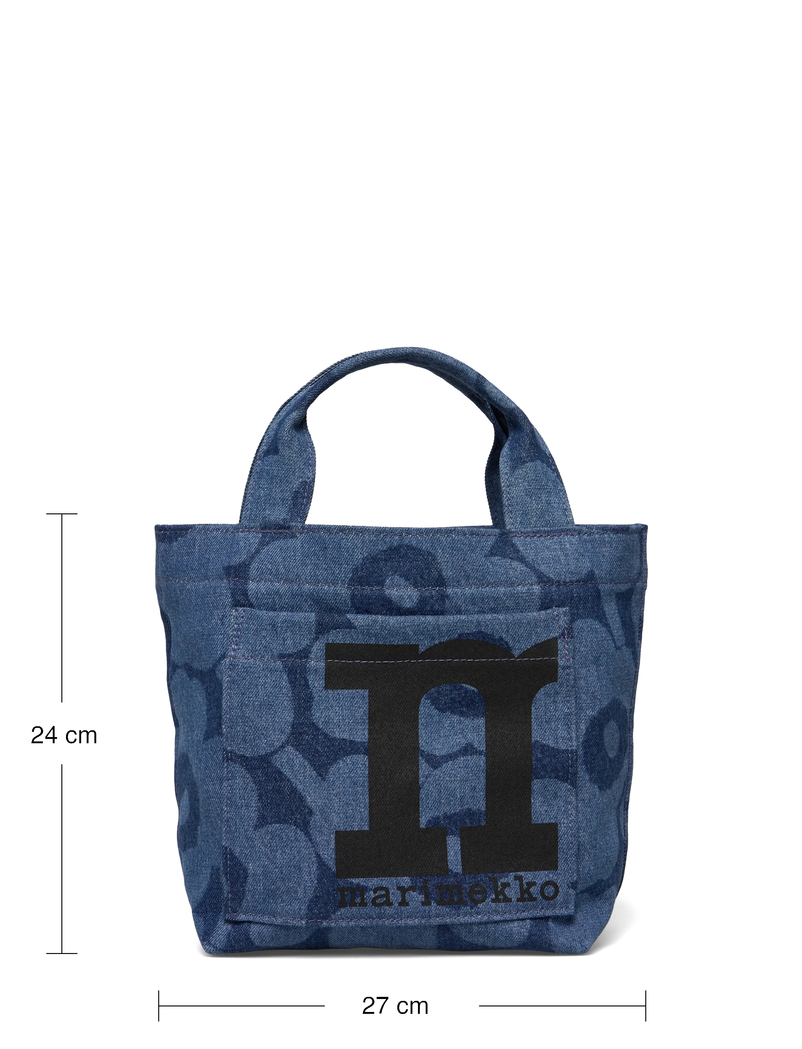 Marimekko - MONO MINI TOTE UNIKKO - mid indigo - 3