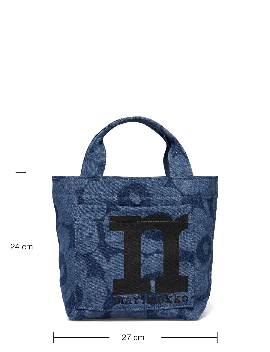 Marimekko - MONO MINI TOTE UNIKKO - mid indigo - 3